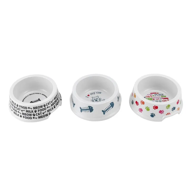 Cat Bowl Printed Melamine Bowls