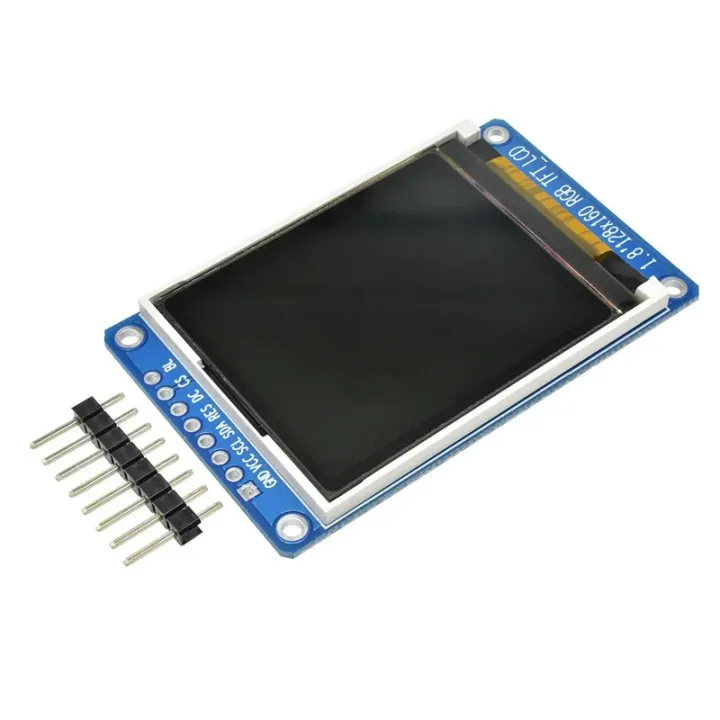 1.8%20inch%20full%20color%20128x160%20SPI%20full%20color%20TFT%20LCD%20display%20module%20st7735s%203.3V%20replacement%20OLED%20power%20supply%20for%20Arduino%20-%20Image%202