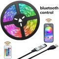 lights for decoration 5M 5050 RGB Bluetooth Led Strip Lights TV Smart Wall Lamps Xmas Decoration Bedroom Closets Aesthetic Room Decor Ring Light. 
