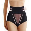 Women's Panties Seamless High Waist Triangle Underwear Large Crotch Pants Slimming Underpanties. 