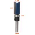 3Pcs 1/4 inch Shank Flush Trim Router Bits Pattern Template Router. 