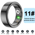 ARMICO For Android IOS Smart Ring Real Heart Rate Teenagers Stainless Steel Ring Swimming Waterproof Smart Ring 2024 For Jewelry Gift. 