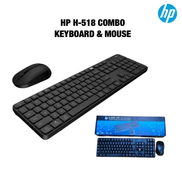 Wireless%20Keyboard%20Bluetooth%20Keyboard%20HP%20H-518%202.4G%20Wireless%20Keyboard%20and%20Mouse%202%20in1%20(black)%20-%20Image%202