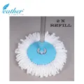 HEAVY DUTY SPIN MOP BUCKET SET WITH FREE MOP HEAD. 