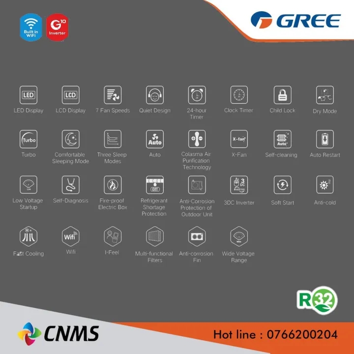 GREE%2024000%20BTU%20Split%20type%20Non-Inverter%20Air%20Conditioner%20%E2%80%93%20With%20Installation%20**%20-%20Image%202