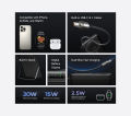 MC-6320 20W Digital Display 10000mAh Dual-Zone Magnetic Power Bank Built- in Cable & Stand. 