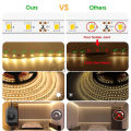 Auoyo 2835 LED Strip Lights Warm White LED Lights String Lighting Flexible Strip Light B lue to oth Non Waterproof Indoor Decoration Strip Lights 2M/5M. 