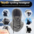 SuperRide Ski Hood Face Guard Winter Balaclava with Adjustable Drawstring Cold Weather Windproof Warm Hood Cover Hat Scarf. 