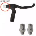 Bicycle Brake Parts Brake cable Brake shoes Brake Bents Cable Bolts and  Lever Adjustment. 