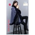 Loose 2024 Elegant Shawl Woolen Coat Short Woolen Cloak Autumn Winter Coat High-End New Female Bat Sleeved. 