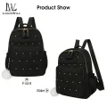 LouisWill Backpack Shoulder Bag (Pink). 