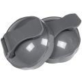 32Oz Replacement Cups with Flip Top to Go Lid for NutriBullet 600W and Pro 900W Blender (2 Pack). 