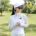 2023Summer New Sun Protection Clothing for Cycling Women's Long Sleeve Sun Protection Shirt Korean Style UV Protection Sunshade Breathable Sun Protection Clothing. 