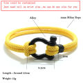 New Men Bracelet 4mm Lucky Rope Braclet Homme Boyfriend Present Outdoor Survival Brazalete Pulseira Masculina Cord Chain Pulsera. 