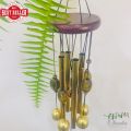 Antique Wind Chime Copper Yard Garden Outdoor Living Decoration Metal Wind Chimes Outdoor Chinese Oriental Lucky Metal Wind Bell. 