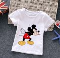 Childrens T-Shirt Mickey Mouse Children For Boys A Boy Girls Kids Kids Shirts Child Baby Toddler Cartoon Tee Tops Clothing Short. 
