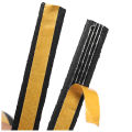 E Type Window Seal Door Seal Rubber Seal Gasket Strip Sealing Tape 5M Black. 