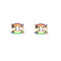 316L Stainless Steel Adjustable Nipple Ring for Women, Clip On, Various Colors, Fake Nipple Piercing Jewelry. 