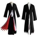 Anime Bleach Kurosaki Ichigo Cosplay Tensa Zangetsu Costumes Die Pa Soul Society Shinigami Kimono Set Mugetsu. 