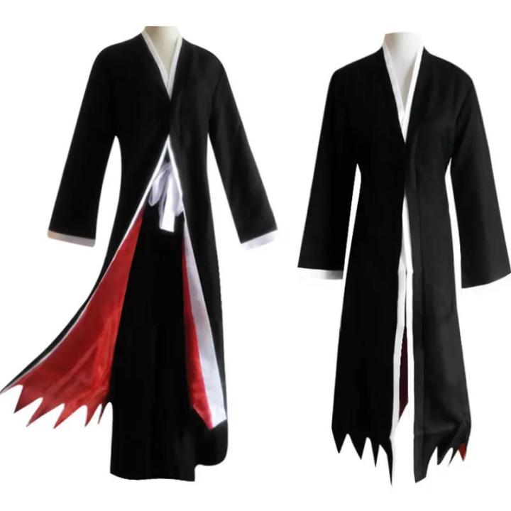 Anime%20Bleach%20Kurosaki%20Ichigo%20Cosplay%20Tensa%20Zangetsu%20Costumes%20Die%20Pa%20Soul%20Society%20Shinigami%20Kimono%20Set%20Mugetsu%20-%20Image%204