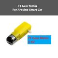 TT Dual Axis Gear Motor 3-6V for Arduino Smart Car. 