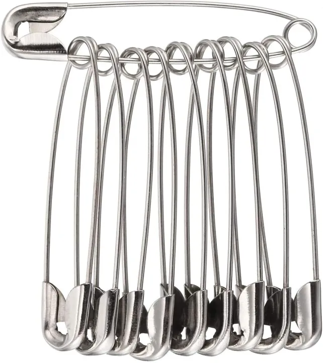 Fancy safety pins (12 PIECES)
