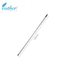 BROOM HANDLE ONLY, STICK ONLY 120CM PLASTIC COATED METAL HANDLE. 
