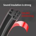 【16m】 Sealing Universal Door Frame Thickening Sound Insulation Strip and Wind Proof Double Layer Rubber Strip. 