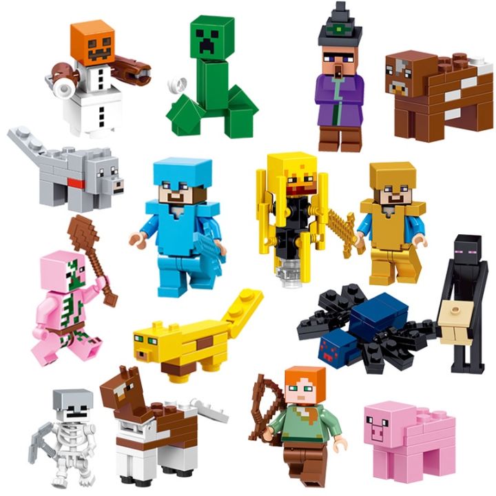 Minecraft%20Lego%20Brick%20Village%20Set%20Minifigure%20Diy%20Education%20Toys%20Gifts%20720%20%208%20in%201%20-%20Image%205