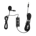BOYA BY-M1 Pro II Universal Clip-on Microphone Omni-directional Condenser Lapel Mic - black. 
