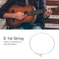 1/pc E-1st String Acoustic Guitar Strings Rainbow Colorful Guitar Strings E1st For Acoustic Folk Guitar Classic Guitar String. 