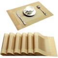 Heat Resistant Washable PVC Table Mat for Kitchen Dining Room, Silicone Bottle Cup Mug Coaster Holder for Table Home Decoration(Coffee). 