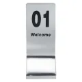 Stainless Steel 1-10 Double-side able Numbers Props for Wedding Party Decoration. 