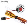 Anrushide RC Mini Speaker Horn Sound Group 3 Modes Simulation for Traxxas New style Axial HSP RedCat Arrma RC4WD Tamiya WPL 1/8 1/12 1/4 RC Truck. 