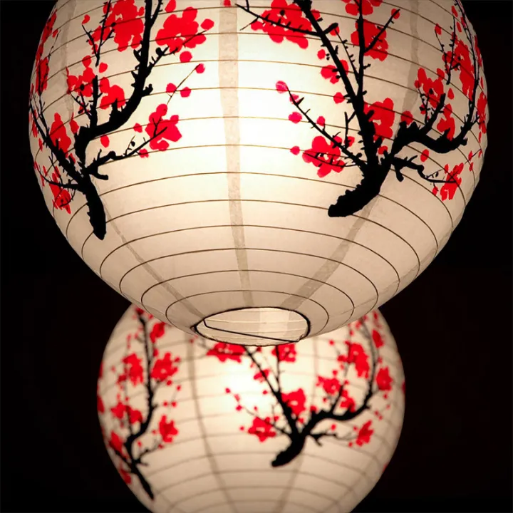 30cm%20Plum%20Blossom%20Round%20Paper%20Lantern%20Lamp%20Shade%20Chinese%20Oriental%20Style%20Light%20QUANYIN%20-%20Image%206