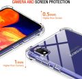 For Samsung Galaxy A10 / M10 Back Cover Shockproof Transparent Soft TPU Silicone Protector Phone Case with Shock Absorption Bumper Corners. 