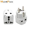 Multifunction EU German Conversion Plug To Universal French Russian Europe The Maldives Thailand Transform Plugs Travel Adapter. 