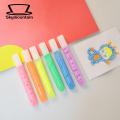 Children 3d Drawing Tool 6pcs Fluffy Paint Colorful Bubble Pens for Diy 3d Art Crafts Fun Drawing Pen Set for Home School 3d Pen for Kids. 