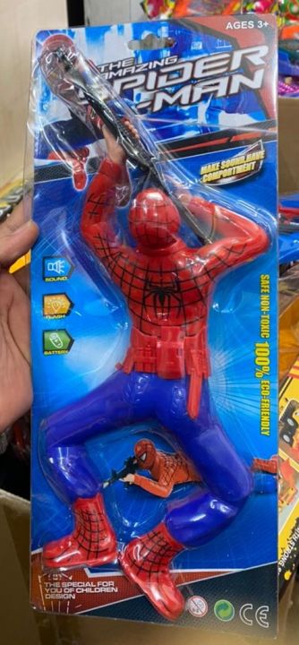 Spiderman Crawling Action Toy with