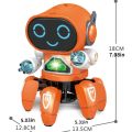 bumblebee robot toys Music And Dance Robot, Octopus Stunt Robot Vehicle, Birthday Gift Toy , Children's Early Childhood Education Baby Toy Girls BoysParty Tableware. 
