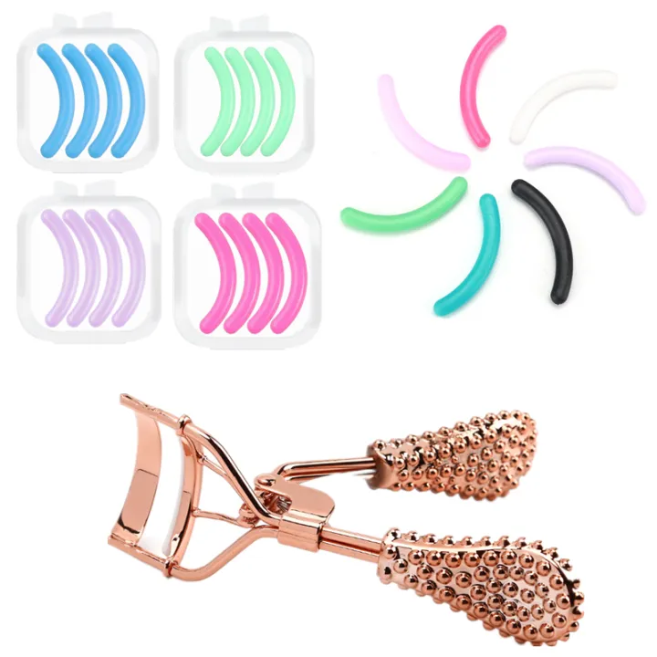 Eyelash Curler Wide-angle Partial Curling Lash Curler Replacement Rubber Pad Beginners Eyelashes Aid Styling Makeup Tools
