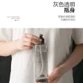 Sannitizer Replacement Bottle Shower Gel Press Japanese Transparent Large Capacity Shampoo Travel Bottle Storage Empty Bottle. 