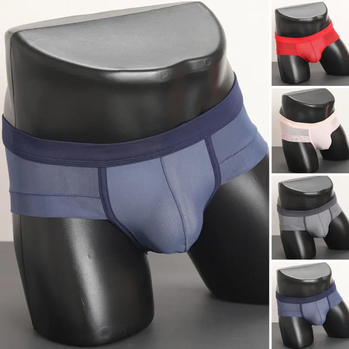 Select%20Buyer%20OptionBeltWear%20Everyday%20Detail%20Low%20Rise%20Men's%20Panties%20Type%20DESCENTE%20Men's%20Ultra%20U%20Panties%20Mesh%20Quick%20Drying%20Lingerie%20for%20Stretch%20Solid%20Color%20Men's%20Lingerie%20-%20Image%204
