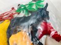 Farm Animal Rubber Animal Set 7 Animals Toys Cat Duck Hen Sheep And More. 