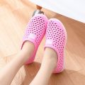 Hole Shoes Women's Summer Plastic Breathable Hollow Non-Slip Waterproof Couple Hole Shoes Men's Women's Beach Shoes Travel Shoes. 