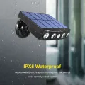 Auoyo Solar Sensor Light Outdoor Waterproof Garden Light LED Solar Lamp Spotlights Led Wall Light Outdoors Smart Sensor Human Induction Lamp Infrared Anti Theft Rustproof Street Lamp. 