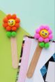 ice Cream sticks craft sticks popsicle sticks DIY crafts wooden sticks for kids 50 pcs pack. 