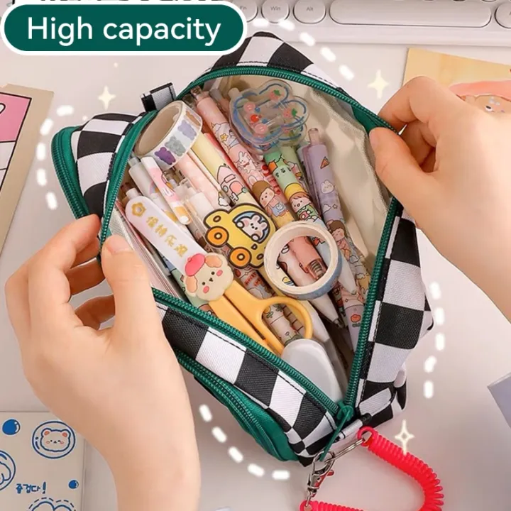 %E3%80%90HOT%E3%80%91%20Kawaii%20Checkerboard%20Pencil%20Case%20Back%20To%20School%20For%20Girls%20Large%20Capacity%20Pen%20Bag%20School%20Supplies%20Cute%20Korean%20Stationery%20-%20Image%204