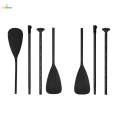 Boat Paddle Telescopic Kayak Paddles for Canoeing Inflatable Boat Surfboard. 