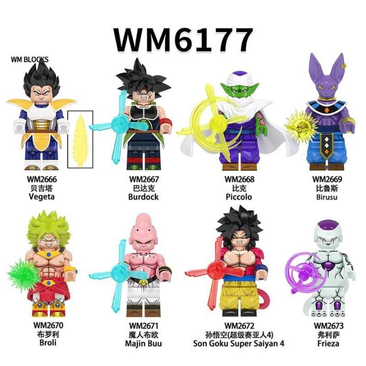 Compatible%20with%20LEGO%20Dragon%20Ball%20Son%20Goku%20Super%20Saiyan%20Vegeta%20Broly%20Building%20Blocks%20Minifigures%20Children's%20Toys%20-%20Image%202